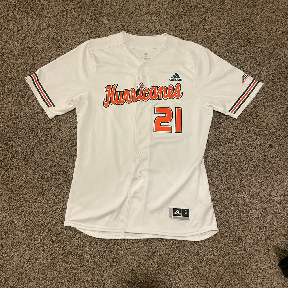 Miami Hurricanes College Baseball Jersey
